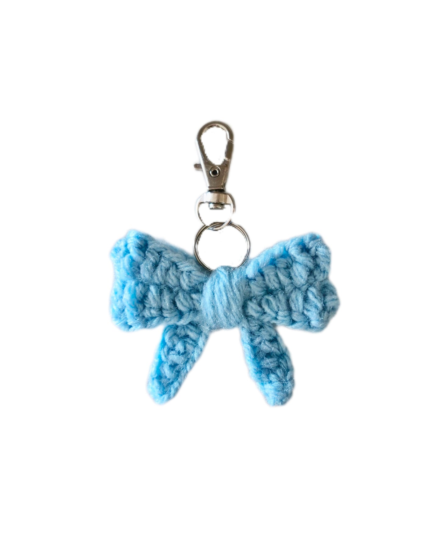Crochet Bow Keychain
