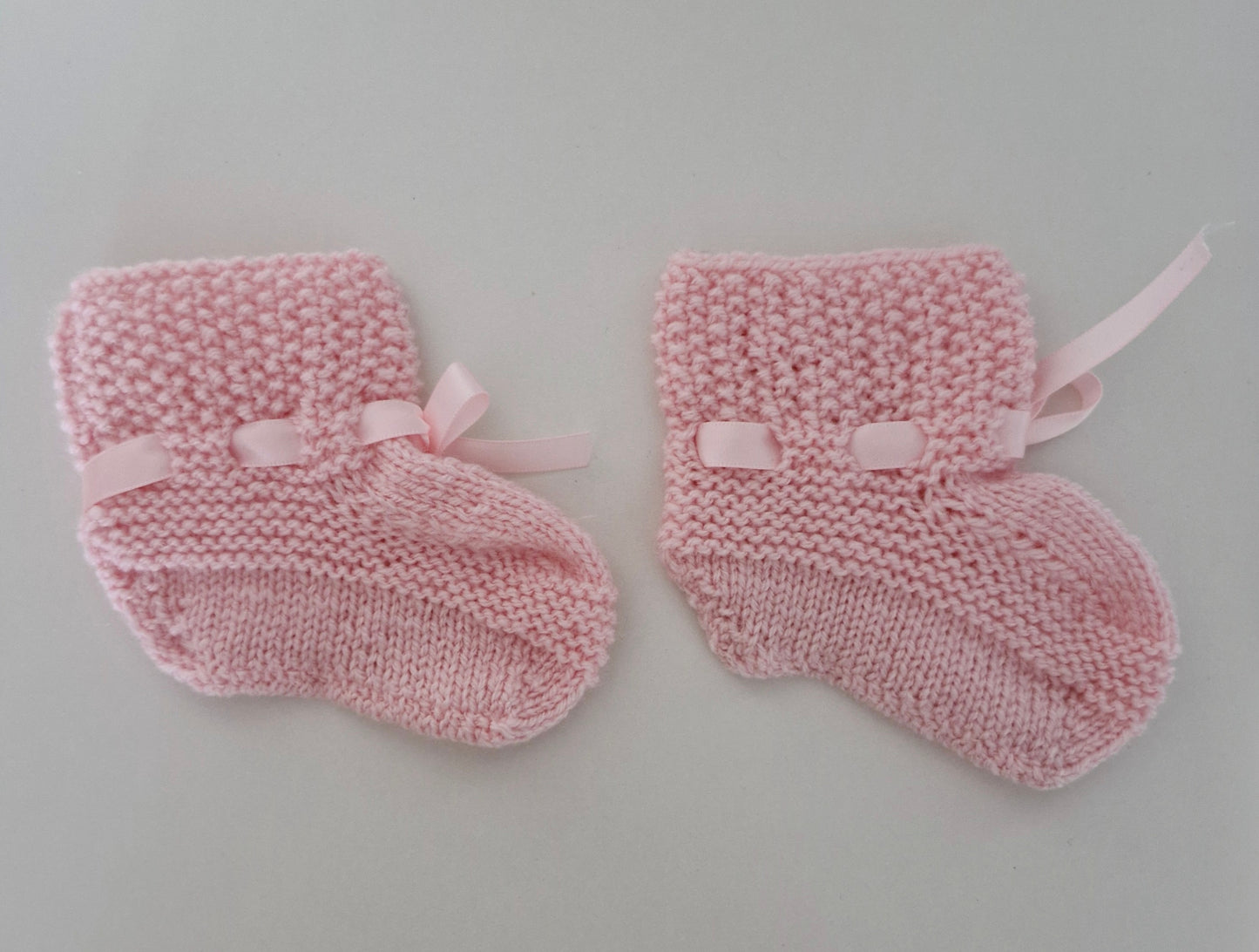 Newborn Baby Knitted Cardigan Set - Rosy