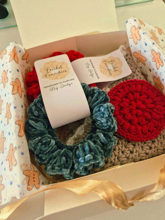Christmas Crochet Gift Box